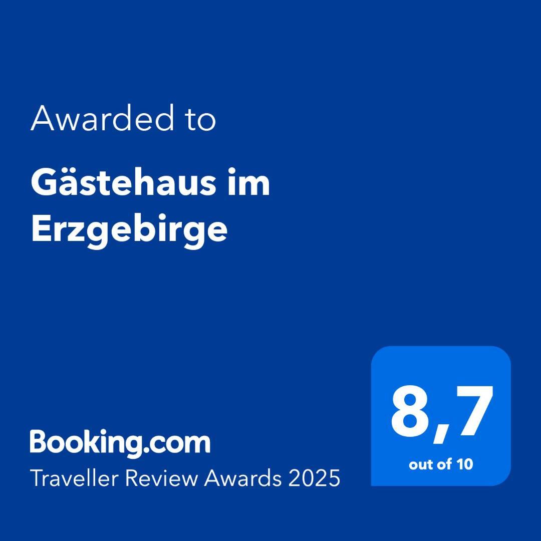 Gaestehaus Im Erzgebirge Zwönitz Esterno foto